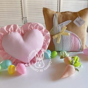 Kit de cojines primavera y zanahorias (3 piezas)
